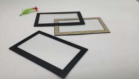 Tempered cover glass 7" inch touch glass  With 3M  glue