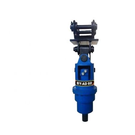 solar piling machine hydraulic excav earth auger drill and ground helical screw pile driver tree planting auger for earth drill