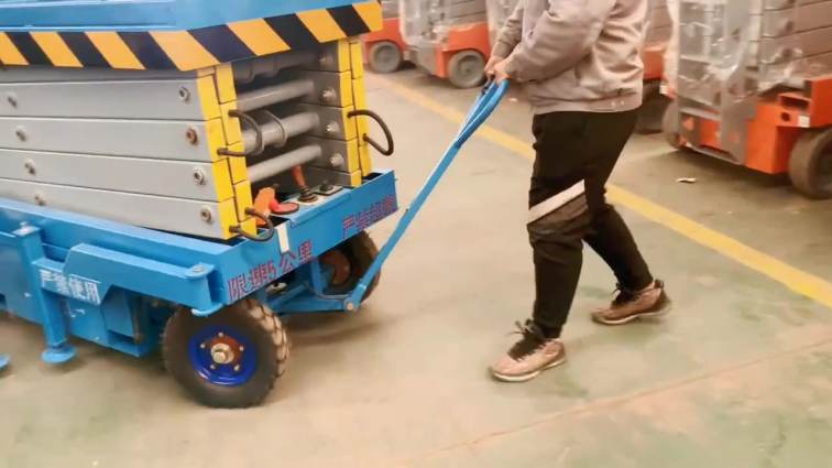 China supply mobile electric scissor lift