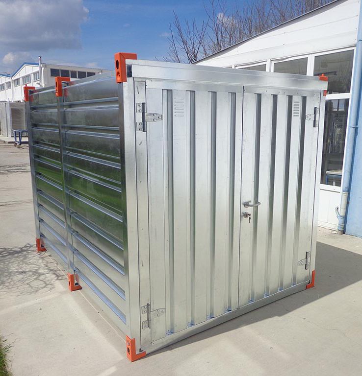 Industrial stackable steel storage container huge storage containers manufacture