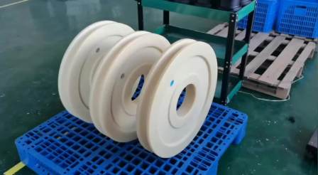 Plastic Nylon Cable Rope Lifting Conveyors Pulley self lubricating nylon plastic sheave pulley
