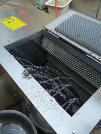 Fish scale remover slicer machine of sardine tuna mackerel fish processing production line