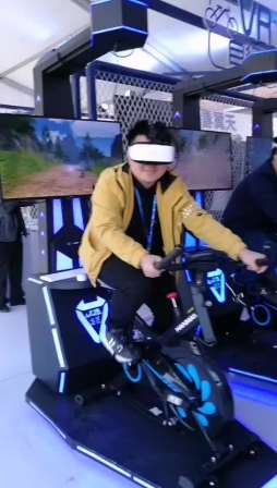 Bike Screaming Riding 9D Motion Bicycle Simulator logitech g920 simulator VR Sport Bike Simulator