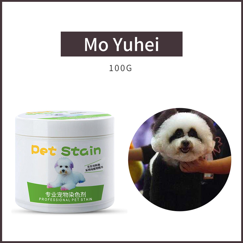 Profession pet hair color dye cream the most fashionable pet hair dye