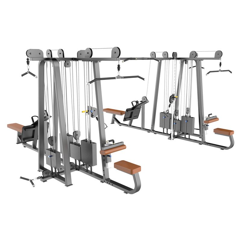 MND F83 New Arrival 8-station sports equipment brand logos gym equipment fitness exercise