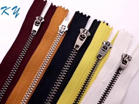 high quality denim zipper close end 3#4#5# jeans zipper lock jeans metal lock zipper