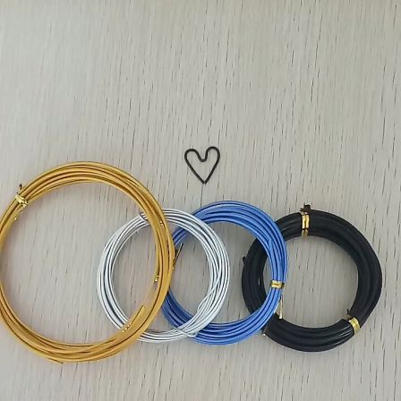 Jewelry making supplies craft color aluminum wire