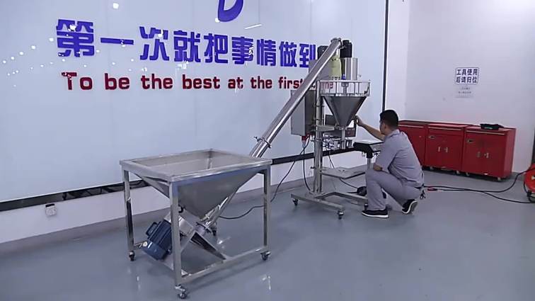 ZX-F semi-automatic powder filling machine