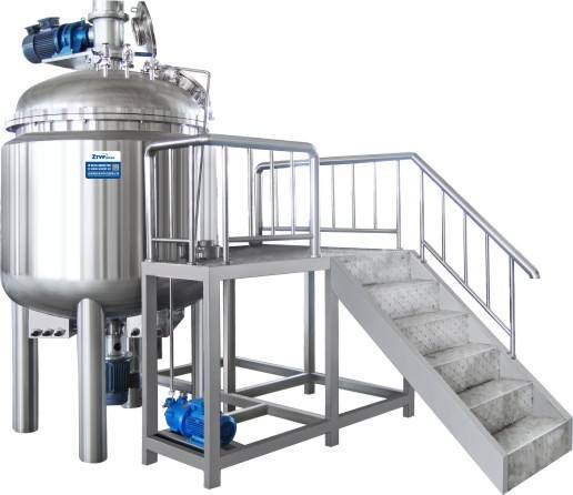 industry mixing tank used for making liquid cough syrup with qualified material for good sale