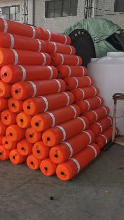 Red Round Shape Diameter 560 Plastic Floating Body Floating Barrier to Marine Pollution