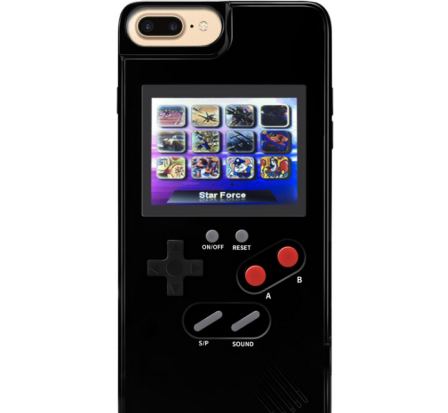 Chargeable handheld 36 classic video game console shell cover retro game phone case for game boy for iphone 11 pro max