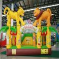 Top quality trampoline toys inflatable waterproof pvc castle inflatable game play bouncer