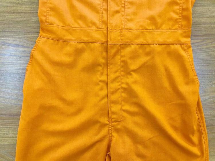 Factory Supply NFPA 2112 EN 11612 Orange Antistatic Flame Resistant Fire Retardant FRC Coverall