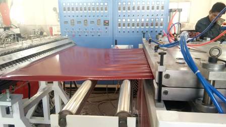 PVC wave roofing sheet making machine pvc corrugated roof tile making machine