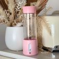 Portable Blender, Personal Blender /Small Fruit Mixer/Electric USB Rechargeable Juicer Cup with 6 Blades  Fruit Mixing Machine