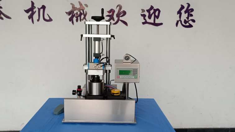 semi automatic vacuum glass jars sealing capping machine