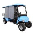 electric mini golf cart 2 seats open top sightseeing bus hotel resort passenger shuttle bus CE certification