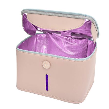 Aojie Portable Home UV Sterilization Bag Lage  Mask Ring Disinfection Box