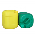 20L plastic barrel square  translucent jerry can HDPE 20 litre food grade chemical drum  blow molding 20 KGS bucket container