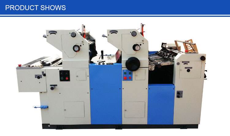 2015 new ZR247II used small offset printing machine 2 color Offset Press