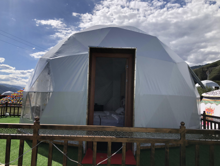Pvc/canvas Medical Isolation Paly Glamping Tent for Luxury Hotel Hospital