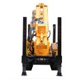 HQZ260L  top drive head portable swivel water well drilling rig with air compressor