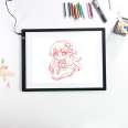 A3 Ultra Thin LED Drawing Sketching Board LED Tracing Light Pad Copy Board Magnetic Back Case Stencil Graphic Tablet Lightbox