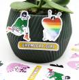 Wholesale Custom Stickers Decorative stickers kid cartoon Waterproof Vinyl Sticker With Cartoon Safe Glue