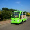 11 Seats off Road Battery Powered Classic Shuttle Enclosed Electric Sightseeing Car with Ce SGS Certificate