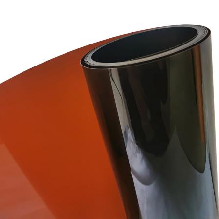 Factory Direct coffee colors Rigid PET Film 0.13~1.8 mm Glossy Plastic Sheets roll For Blister Vacuum fire board thermoforming