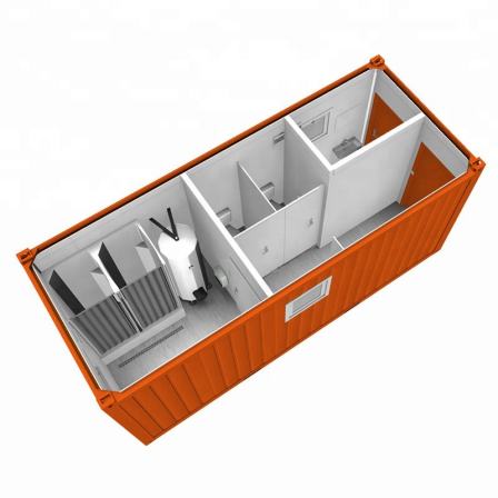 Factory supplier outlet portable ablution toilet shower blocks shipping container toilets for sale