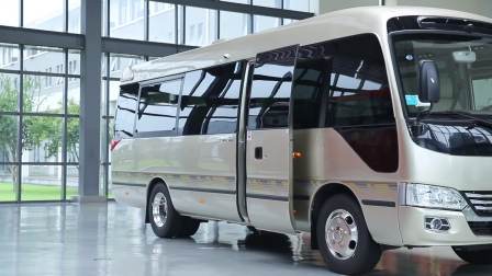 Luxury mini small government tour bus best high quality coaster for VIP with diesel CNG electric bus with A/C