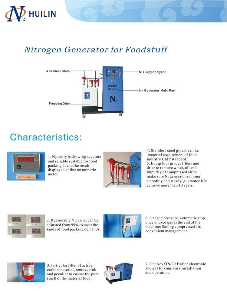 Food Nitrogen Packaging Machine