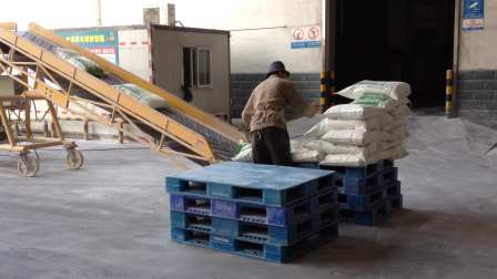 Double wings belt conveyor unloading loading truck container