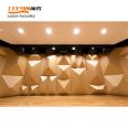 2020 insulation material pyramid diffusor wooden diffusers mdf sound diffusors acoustic