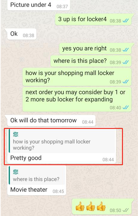 BAIWEI Metal locker smart Electronic express post locker parcel delivery mail smart locker system with software