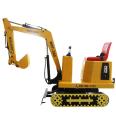True Coin Operated Games , 360 Degree Mini Digger For Kids Play, Kids Ride On Toy Excavator