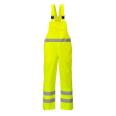 Hi Vis 100% Polyester Yellow Orange High Visibility Waterproof Reflective Safety Overalls