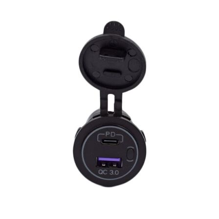 New Arrival Fast Charger QC 3.0 and PD Quick Charger USB socket For Marine Of Road Car Bus Yatch