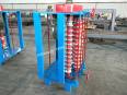 PLC electrical control corrugated roof sheet curving making machine