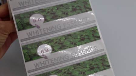 3D Customized Anti Fake Hologram Label Holographic Sticker Label Waterproof Custom Vinyl PVC Surface Paper PET Color Thread Type