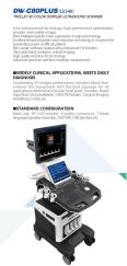 3D ultrasound machine &color doppler ultrasound priceDW-F5(DW-C80P)