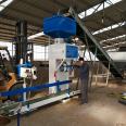 50kg automatic fertilizer packing machine weighing filling bag sealing for fertilizer/seeds/snack/feeds