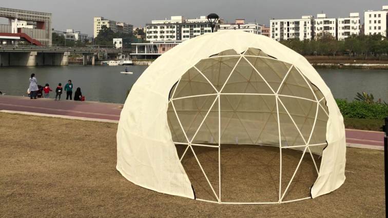 Outdoor plastic garden igloo dome tent clear hotel tent with low price