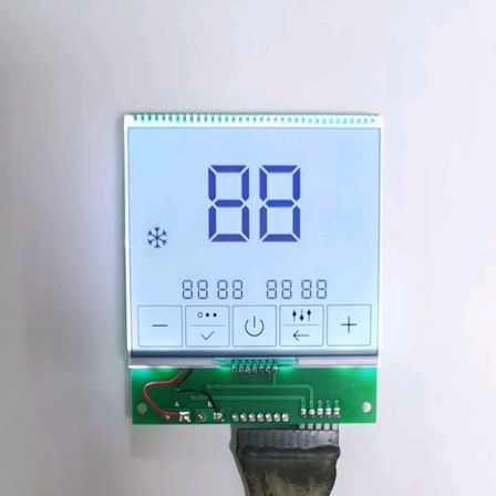FSTN LCD display customized size LCD display with touch panel for Digital thermostat temperature controller