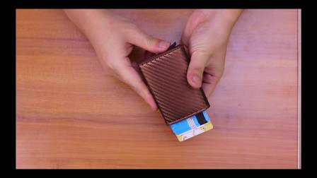2020 New Arrival Carbon Fiber Slim RFID Blocking Magnetic Wallet Handmade Men Card Holder Pop up Case Wallets