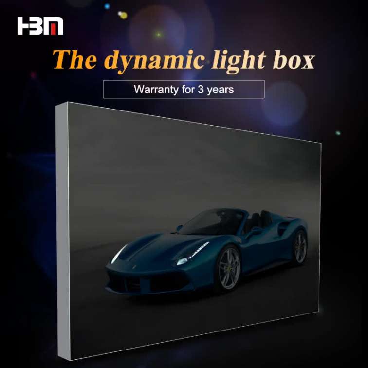 new product ideas 2020 luxury display advertising guangzhou frame aluminium fabric dynamic textile light box photography