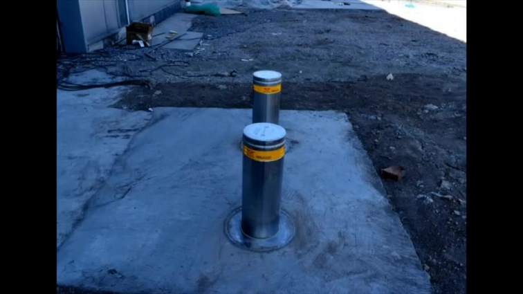 Traffic Roadway Post Bollards Safety Stainless Steel hvm Fixed Street 168 Fix Bollard  Flatraks