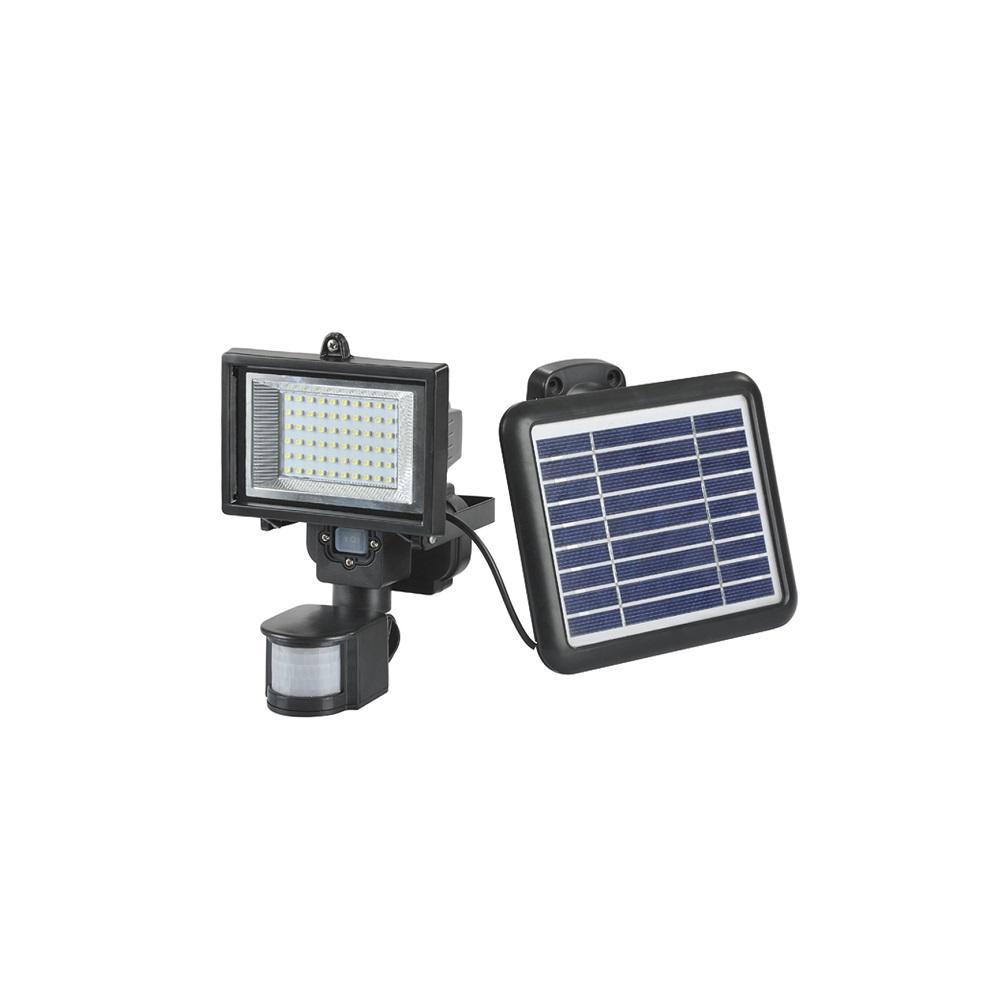 3.7V 2000mAh Solar Powered Spotlight Security Lamps Solar Security Floodlight With Motion Sensor