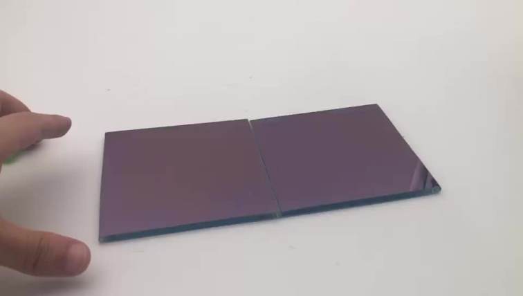 Customised Square colored 3mm4mm5mm6mm Temperable Mirror